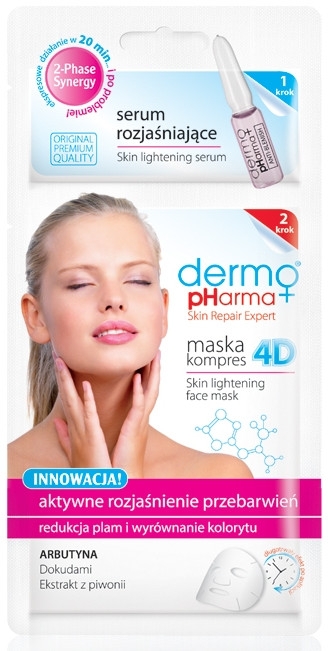 Маска-сироватка для обличчя - Dermo Pharma Skin Lightening (пробник) — фото N1