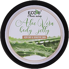 Парфумерія, косметика Желе для тіла, для сухої й чутливої шкіри - Eco U Aloe Jelly Body