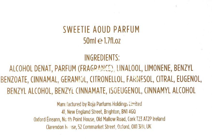 Roja Parfums Vetiver Sweetie Aoud - Духи — фото N3