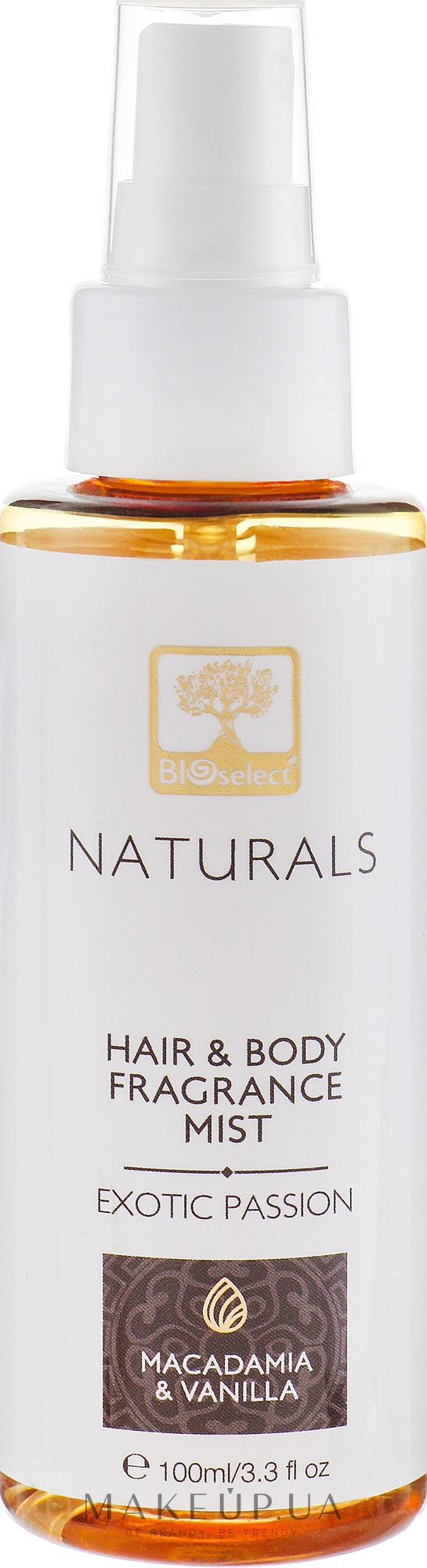 Парфюмированный спрей для тела и волос "Экзотическая страсть" - BIOselect Naturals Fragrance Mist — фото 100ml