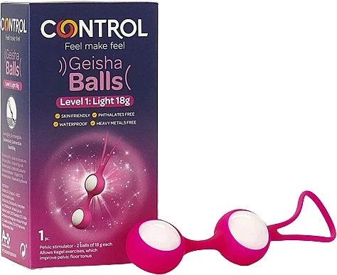 Вагінальні кульки - Control Geisha Balls Level 1 — фото N1