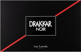Парфумерія, косметика Guy Laroche Drakkar Noir - Набір (edt/100ml + s/g/50ml + deo/75ml)