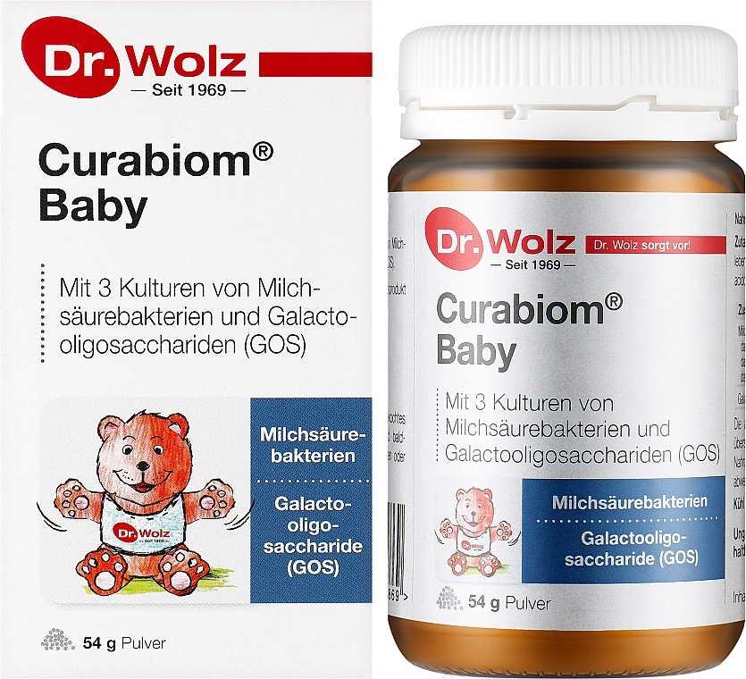 УЦЕНКА Синбиотик для младенцев и кормящих мам - Dr. Wolz Curabiom Baby * — фото N2