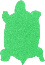 Духи, Парфюмерия, косметика Детская мочалка для ванной, зеленая черепаха - Grosik Camellia Bath Sponge For Children