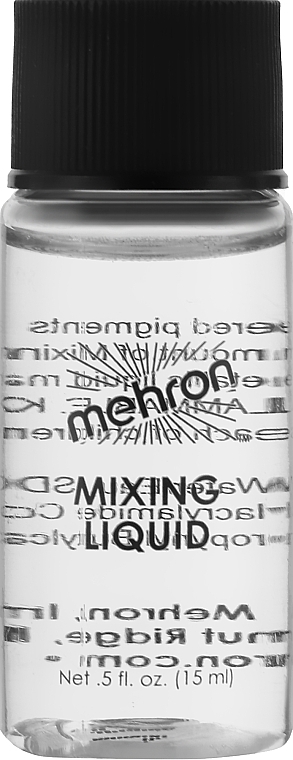 Жидкость для закрепления блесток и пигментов - Mehron Mixing Liquid