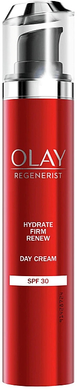 Денний зміцнювальний крем для обличчя - Olay Regenerist Hydrate Firm Day Cream SPF30 — фото N1