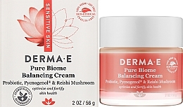 Сбалансированный крем - Derma E Pure Biome Balancing Cream — фото N2