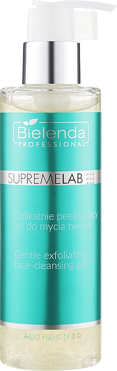 Очищающий гель для лица с нежным пилингом - Bielenda Professional SupremeLab Acid Fusion
