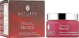 Восстанавливающий крем для лица - Nature's Beauty Nectar Renewing Face Cream — фото N2