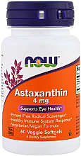 Духи, Парфюмерия, косметика Антиоксидант "Астаксантин", капсулы, 4 мг - Now Foods Astaxanthin