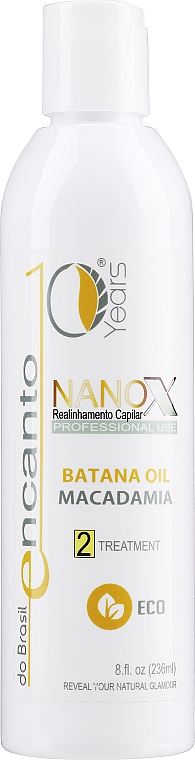 Препарат для кератинового выпрямления - Encanto Nanox Batana Oil Macadamia Treatment — фото N1