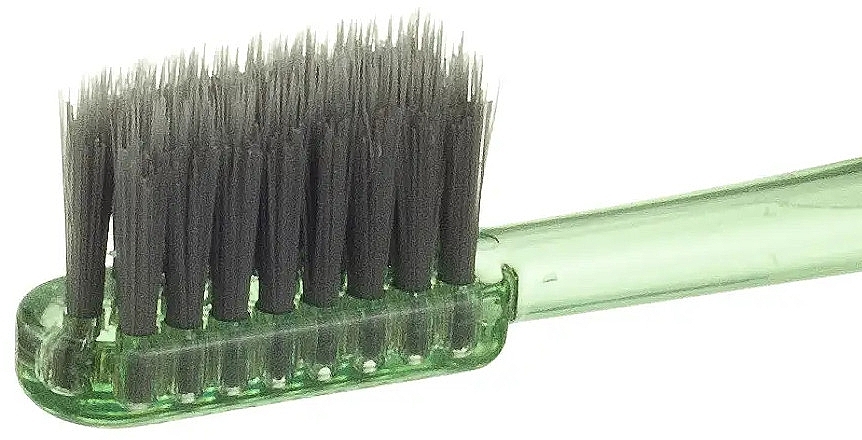 Зубная щетка, мягкая, зеленая - Mizuha Wakka Light Toothbrush — фото N4