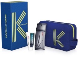 Духи, Парфюмерия, косметика Kenzo Homme Sport - Набор (edt/100ml + ash/b/50ml + косметичка)