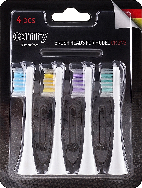 Набір насадок до електричної зубної щітки, CR 2173-1 - Camry — фото N1