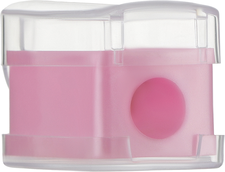 Точилка одинарна з кришкою, рожева - Beauty LUXURY — фото N1