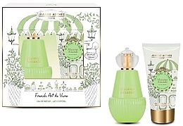 Духи, Парфюмерия, косметика Jeanne Arthes French Art De Vivre Macaron Amande - Набор (edp/100ml+b/lot/150ml)