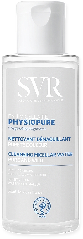Очищувальна міцелярна вода - SVR Physiopure Cleansing Micellar Water — фото N4