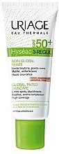 Тональний універсальний догляд - Uriage Hyséac 3-Regul Global Tinted Skincare SPF50 — фото N2