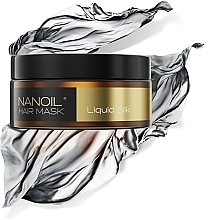 Маска для волосся з протеїнами шовку - Nanoil Liquid Silk Hair Mask — фото N3