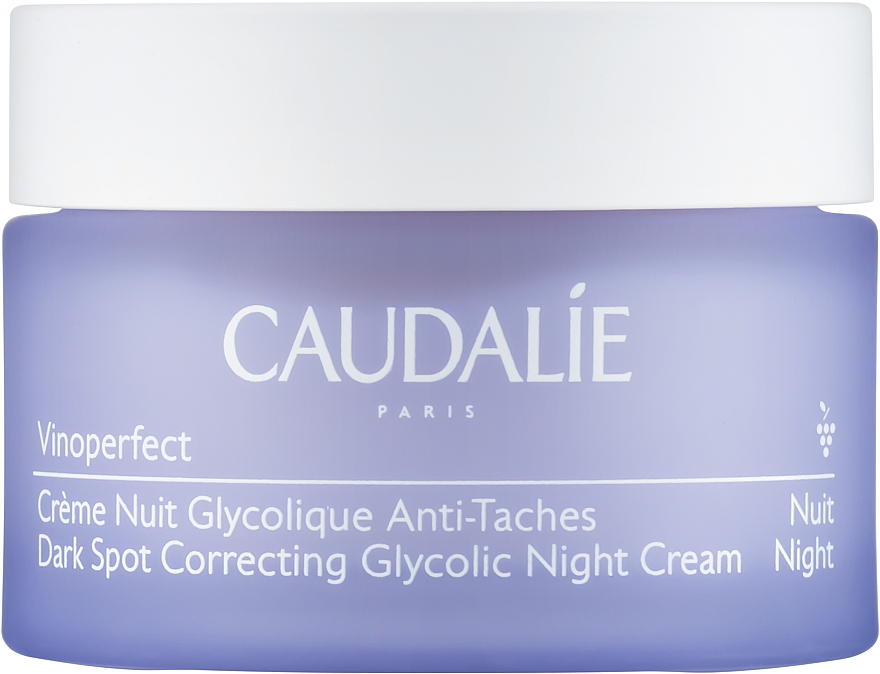 Ночной крем против пигментных пятен с гликолевой кислотой - Caudalie Vinoperfect Dark Spot Correcting Glycolic Night Cream