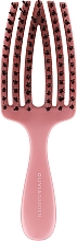 Щітка для волосся - Olivia Garden Finger Brush Care Mini Kids Pink — фото N1