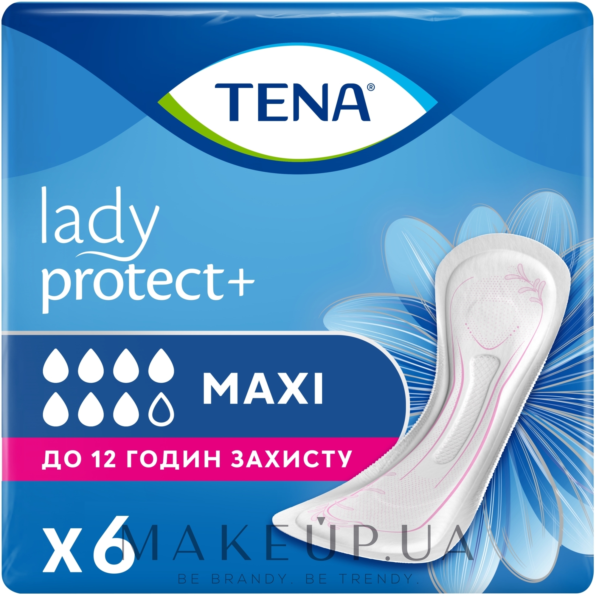 Урологические прокладки TENA Lady Maxi, 6 шт. - TENA — фото 6шт