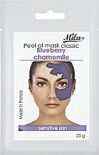Маска альгінатна класична порошкова "Чорниця і ромашка" - Mila Exfoliating Peel Off Mask Blueberry Chamomile — фото N1