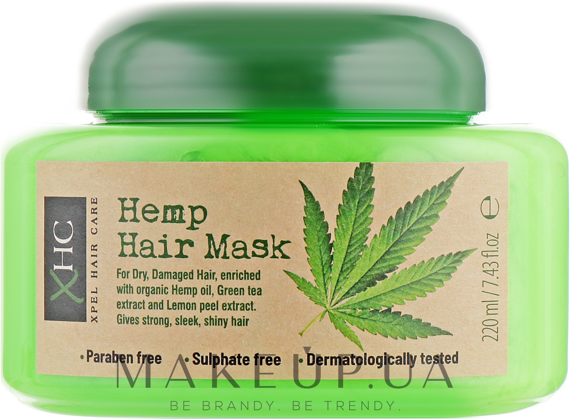 Маска для волос "Конопля" - Xpel Marketing Ltd Hair Care Hemp Hair Mask — фото 220ml
