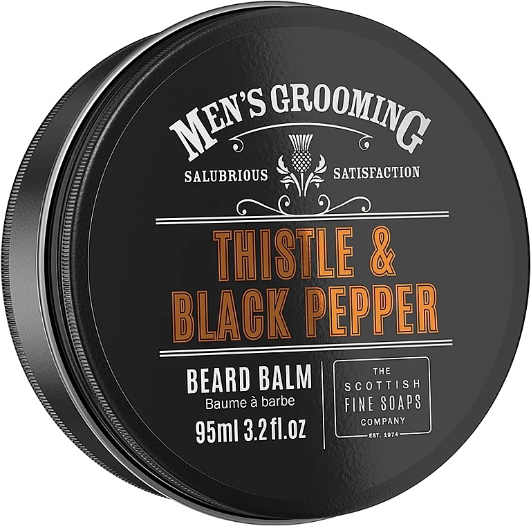 Бальзам для бороди - Scottish Fine Soaps MG Thistle & Black Pepper Beard Balm — фото N1