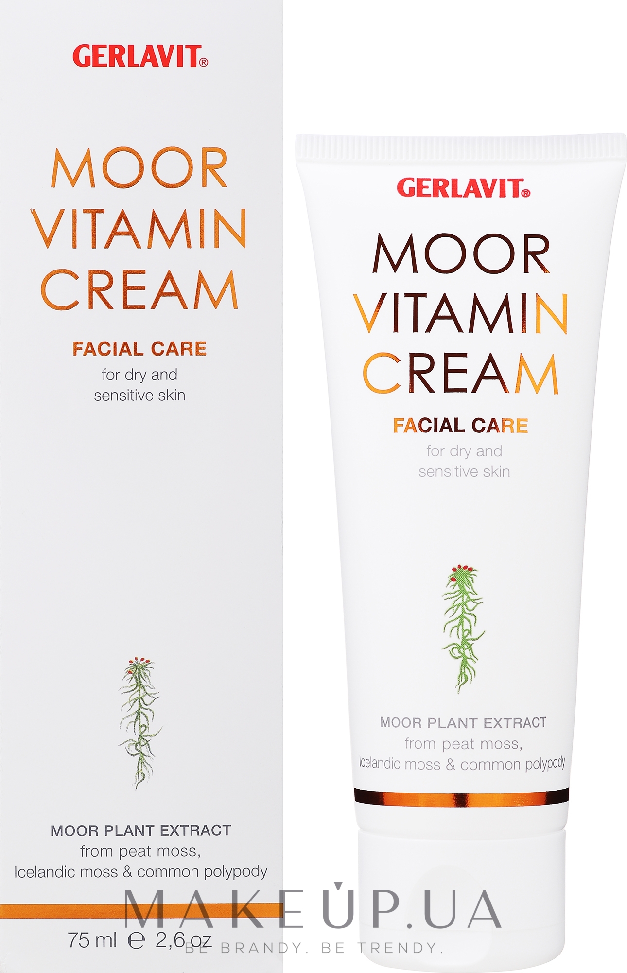 Вітаминний крем для обличчя - Gehwol Gerlavit Moor Vitamin Creme — фото 75ml