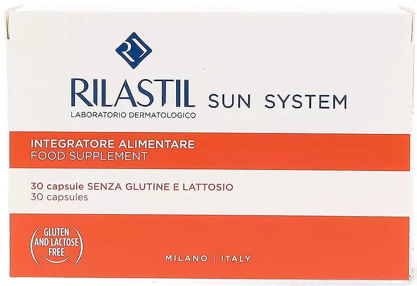 Харчова добавка у капсулах - Rilastil Sun System Oral Food Supplement Capsules — фото N2