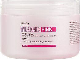 Духи, Парфюмерия, косметика Маска для волос - Mirella Blond Pink Mask