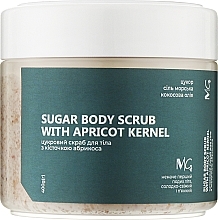Парфумерія, косметика Цукровий скраб для тіла з кісточкою абрикоси - MG Sugar Body Scrub With Apricot Kernel