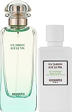 Парфумерія, косметика Hermes Un Jardin sur le Nil - Набір (edt/100ml + b/lot/80ml)