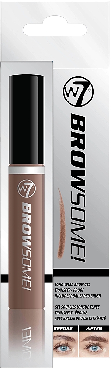 Стійкий гель для брів - W7 Browsome Longwear Eyebrow Gel — фото N1