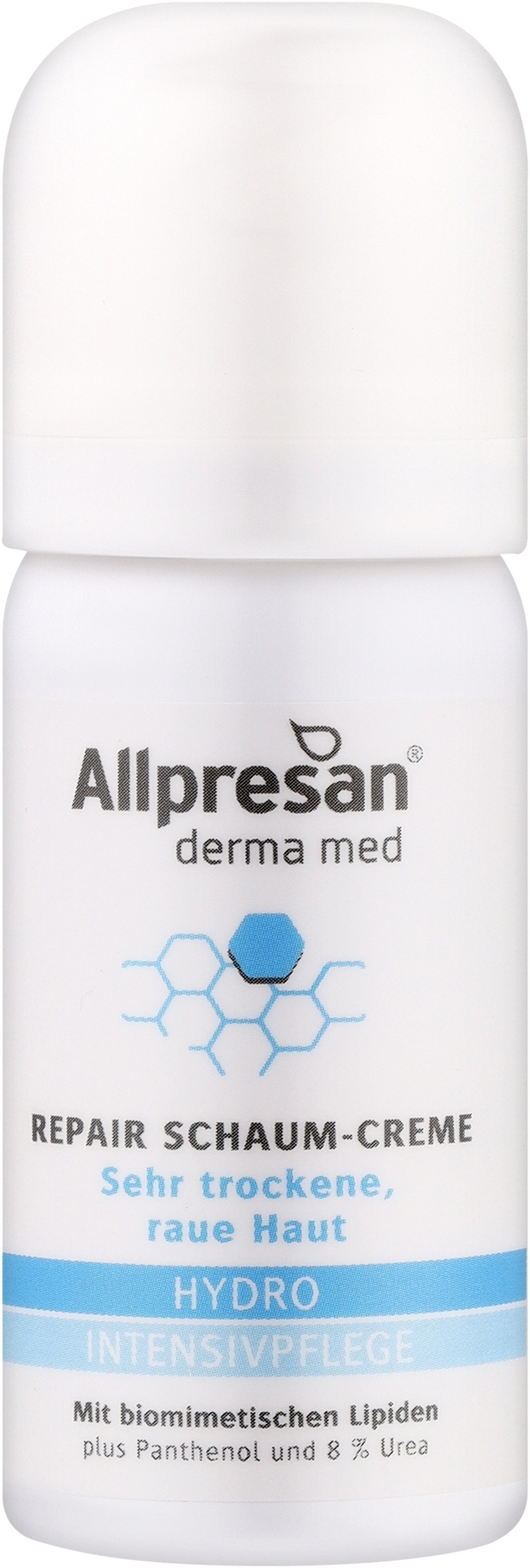 Ліпідна крем-піна для дуже сухої та грубої шкіри - Allpresan Hydro Intensive Care Foam Cream — фото 35ml