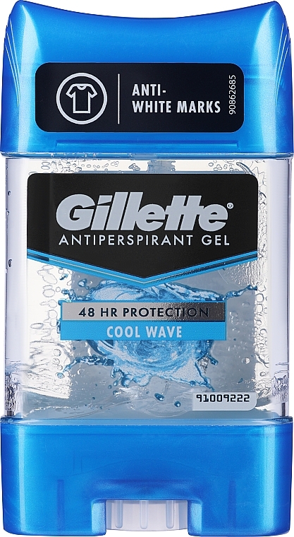 Дезодорант-антиперспірант гелевий - Gillette 3хSistem Cool Wave Anti-Perspirant Gel for Men — фото N1