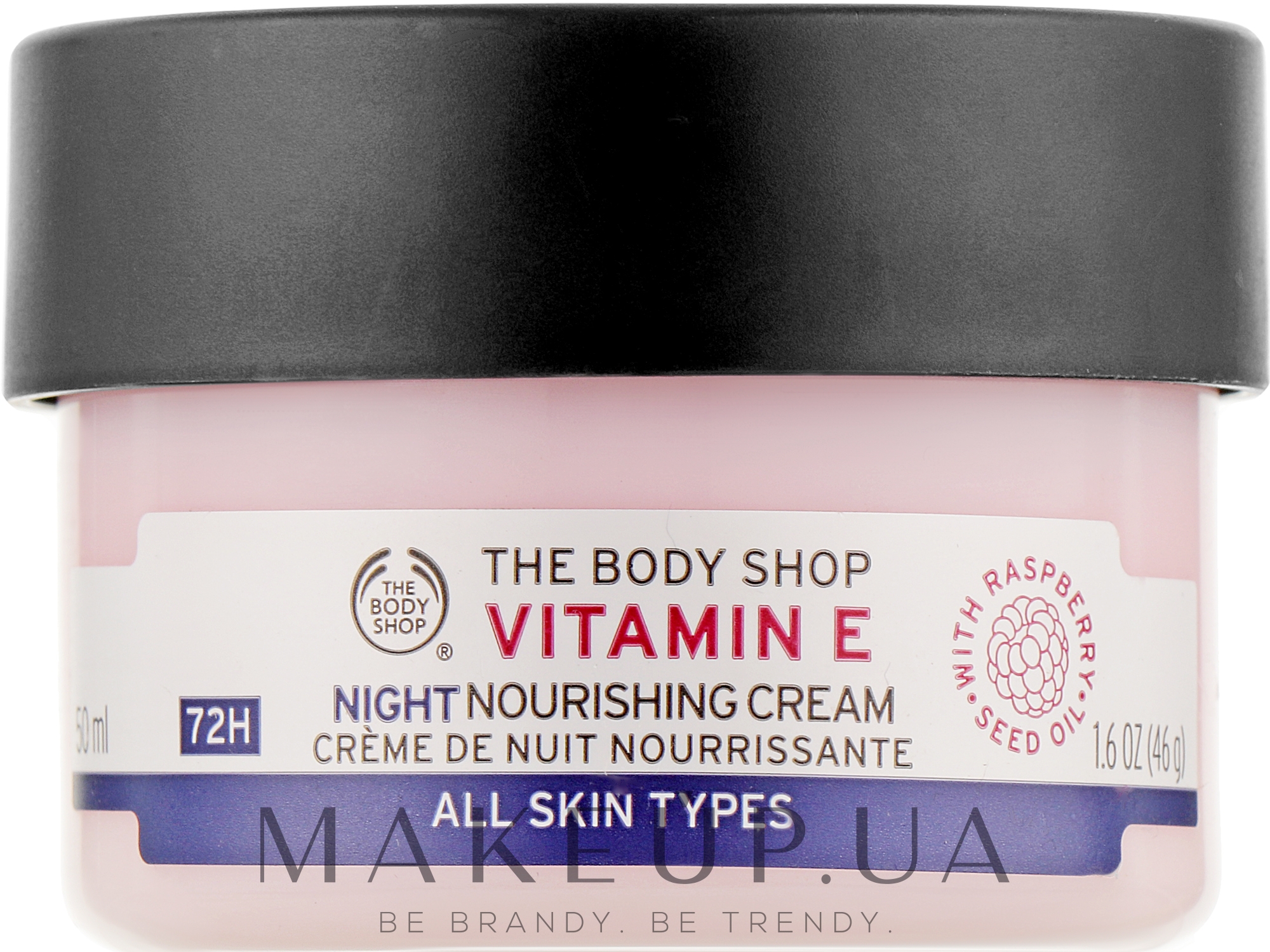Ночной питательный крем для лица "Витамин Е" - The Body Shop Vitamin E Nourishing Night Cream — фото 50ml