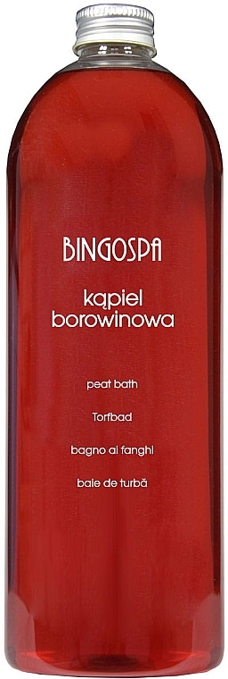 Пена для ванн с экстрактом торфа - BingoSpa — фото N1