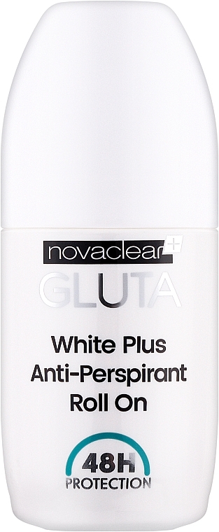Кульковий дезодорант-антиперспірант - Novaclear Gluta White Plus Anti-Perspirant Roll On — фото N1