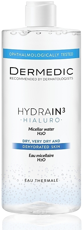 Мицеллярная жидкость - Dermedic Hydrain 3 H2O