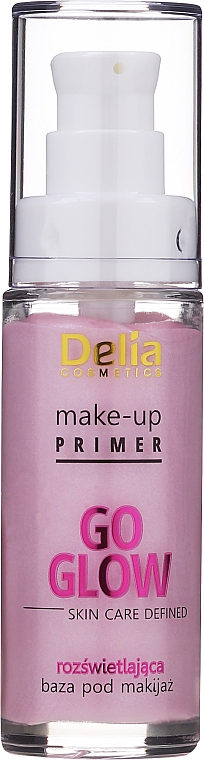 Праймер - Delia Cosmetics Go Glow Face Primer — фото N1