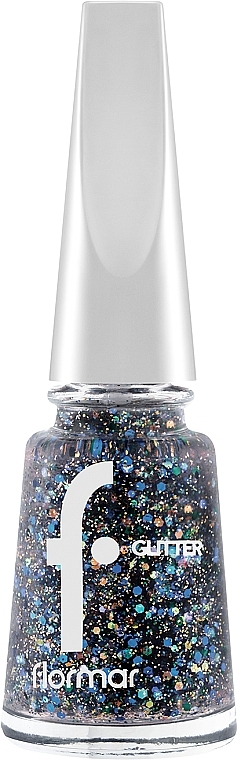 Лак для ногтей - Flormar Glitter Nail Enamel — фото N1