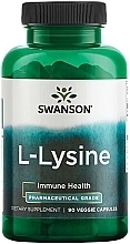 Диетическая добавка "L-лизин" 500mg - Swanson L-Lysine — фото N1