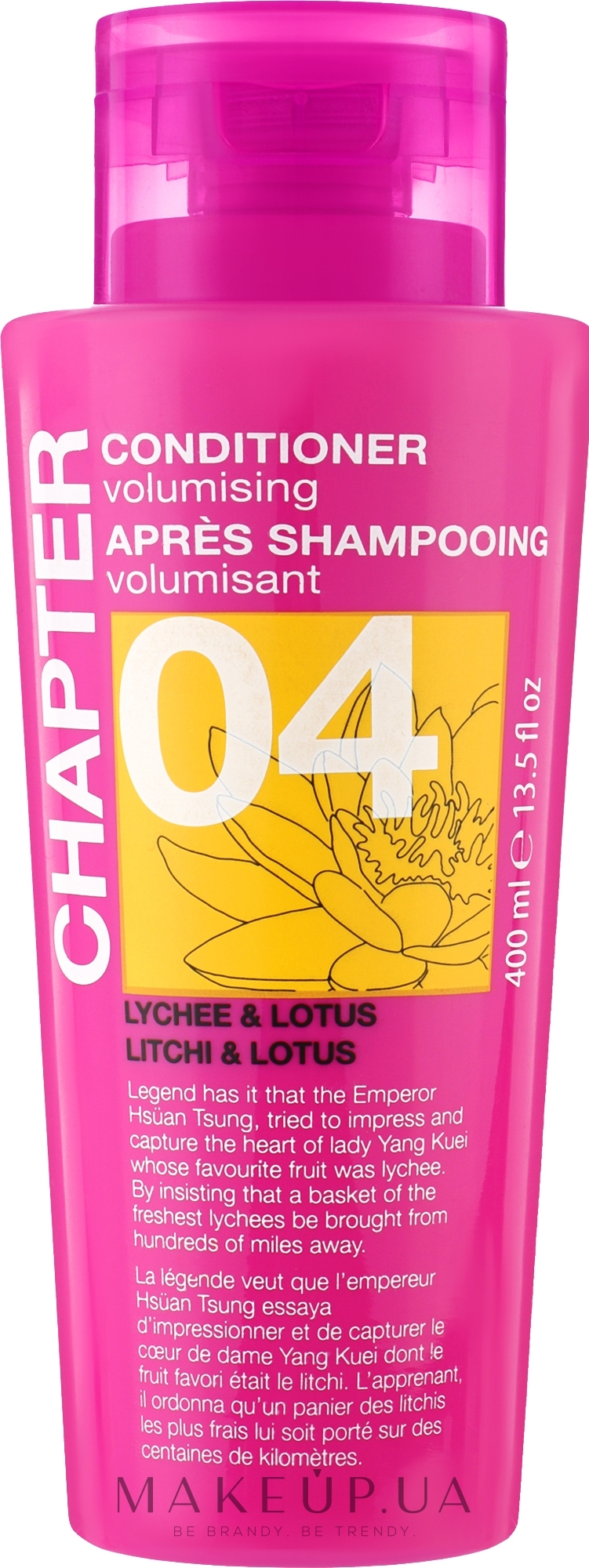 Кондиціонер для волосся "Лічі й лотос" - Chapter 04 Lychee & Lotus Conditioner — фото 400ml