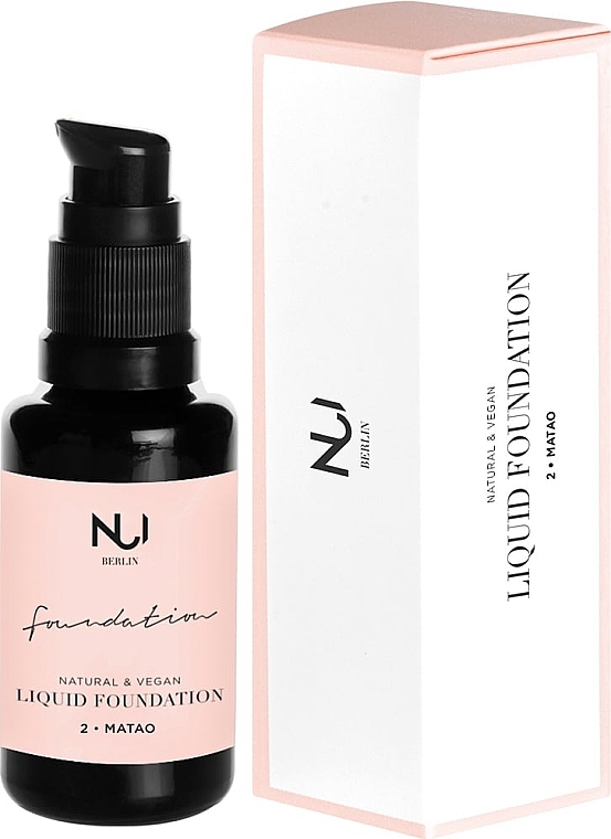 Жидкая тональная основа - NUI Cosmetics Natural Liquid Foundation — фото N1