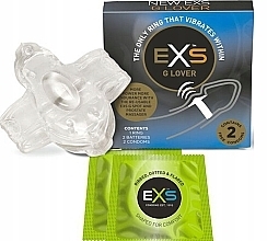 Презервативи з вібраційним ковпачком багаторазового використання - EXS G-Lover — фото N1