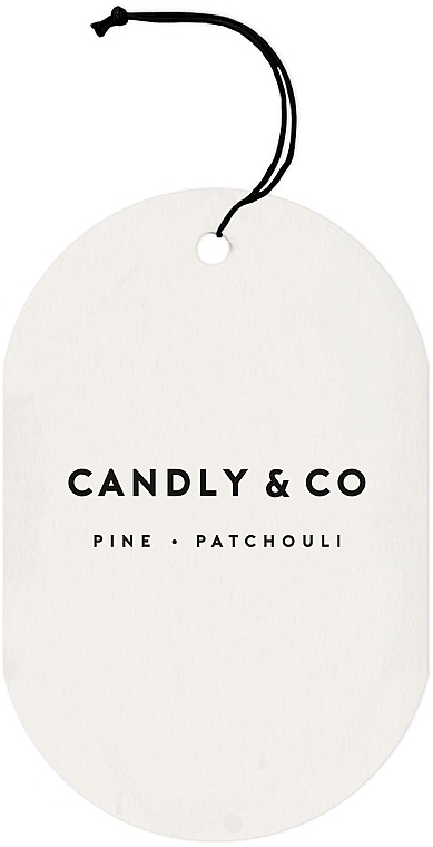Ароматична підвіска - Candly & Co No.4 Pinia & Paczuli Fragrance Tag — фото N2