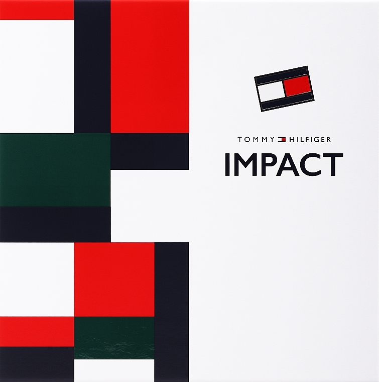 Tommy Hilfiger Impact - Набор (edt/100ml + sh/g/100ml) — фото N1