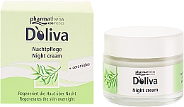 Крем для обличчя "Нічний догляд, з керамідами" - D'oliva Pharmatheiss (Olivenöl) Cosmetics — фото N4